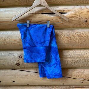 Lululemon Wunder Under Hi-Rise Crop 21" in Midnight Tulle Multi Size 10